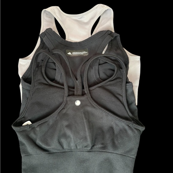 Women's Black and White Sports Bras - Picture 2 of 2